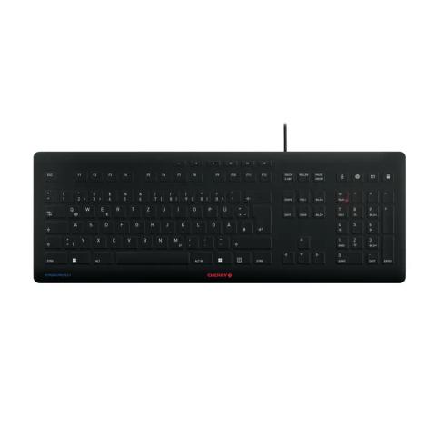 Contour Design Stream keyboard Universal USB QWERTZ German Black