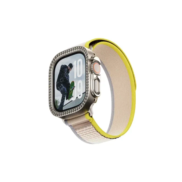 PanzerGlass SAFE. by ® Bling Bumper Gold Apple Watch Ultra 3 | Ultra 2 | Ultra | 49mm