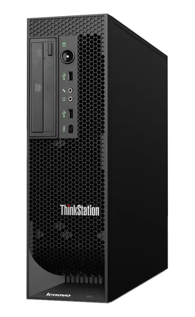 Lenovo ThinkStation C20 Intel® Xeon® 5000 Sequence E5620 2 GB DDR3-SDRAM DOS 2000 Licence Tower Workstation Black, Silver