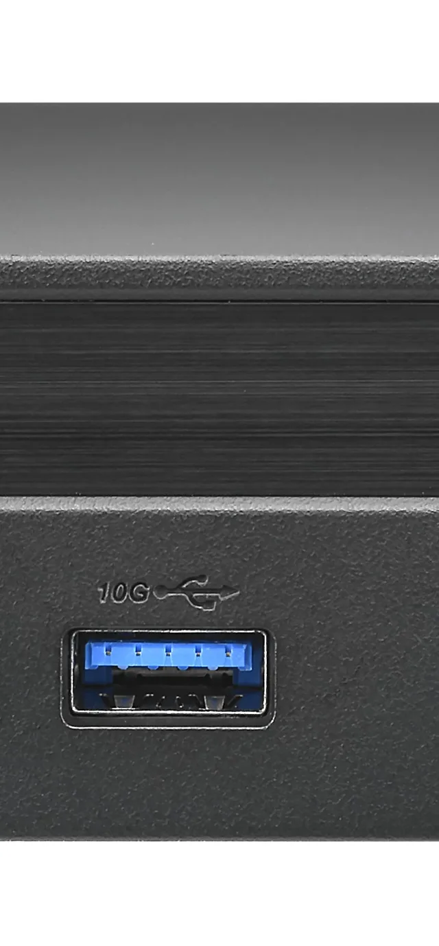 Shuttle Nano PC NE10N, Intel N 100, 1x HDMI, 1x DP, 6x USB, 1x LAN, fanless, 24/7 permanent operation, incl. VESA