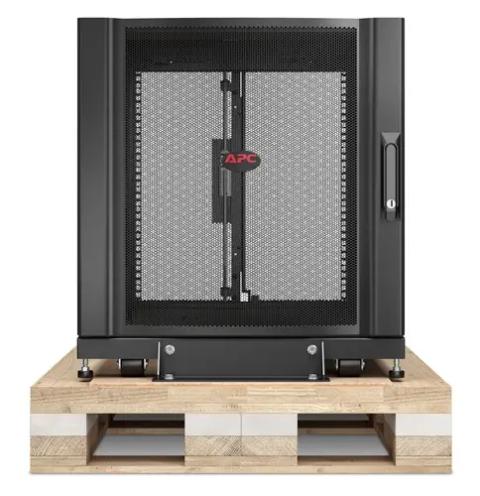 APC NetShelter SX, Server Rack Enclosure, 12U, Shock Packaging, Black, 658H x 600W x 1070D mm