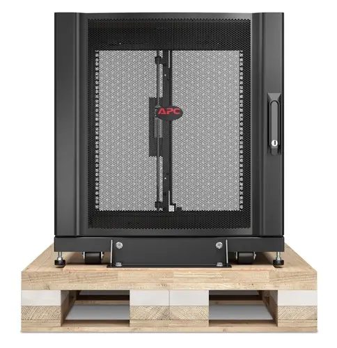 APC NetShelter SX, Server Rack Enclosure, 12U, Shock Packaging, Black, 658H x 600W x 1070D mm