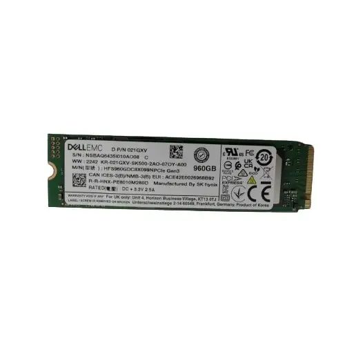 DELL 400-BONH internal solid state drive 960 GB M.2