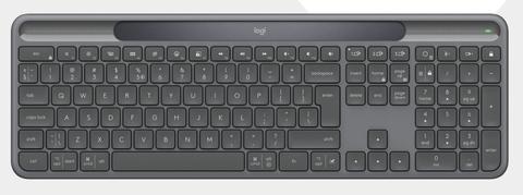 Logitech Signature Slim Solar+ K980 for Business keyboard Universal RF Wireless + Bluetooth QWERTY Nordic Graphite