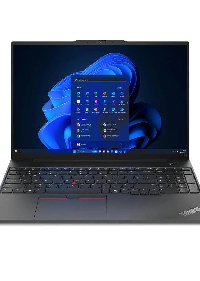 Lenovo ThinkPad E16 Gen 2 (AMD) AMD Ryzen™ 5 7535U Laptop 40.6 cm (16") WUXGA 8 GB DDR5-SDRAM 256 GB SSD Wi-Fi 6E (802.11ax) Windows 11 Pro English Black