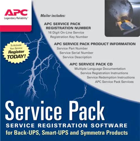 APC Warranty extension service pack, for accessories, 1yr, level 05