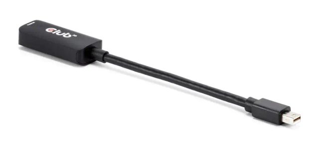 CLUB3D Mini DisplayPort™ 1.4 to HDMI™ 8K60Hz M/F Adapter