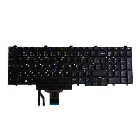 Origin Storage N/B KBD Czech-Slovak 83 Key Backlit DP for Dell Lat 5490