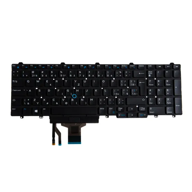Origin Storage N/B KBD Czech-Slovak 83 Key Backlit DP for Dell Lat 5490