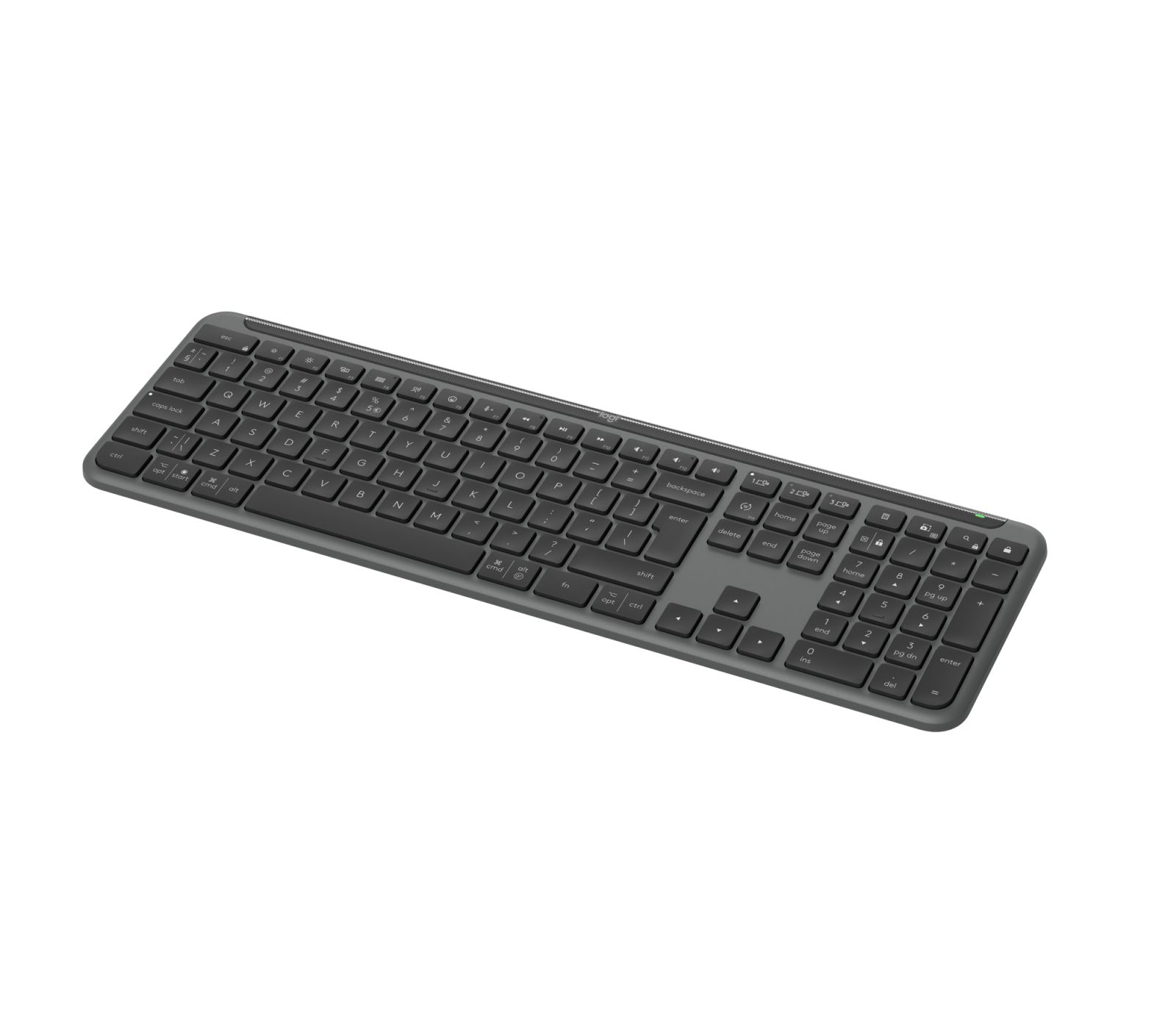 Logitech 920-012465 keyboard Office RF Wireless + Bluetooth QWERTY US International Graphite