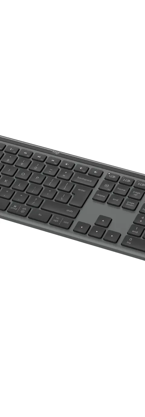 Logitech 920-012490 keyboard Mouse included Office RF Wireless + Bluetooth QWERTY US International Graphite