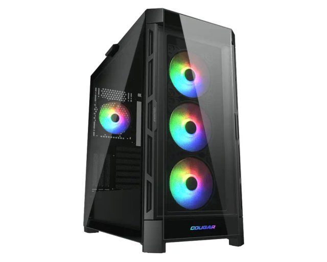 COUGAR Midi Tower Case Duoface Pro ARGB, Black