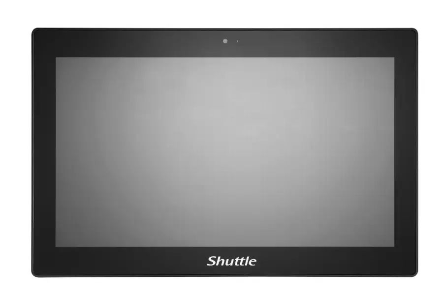 Shuttle All-In-One Panel PC Barebone P15AL01-i5 blue, 15.6" Multi-Touch-Screen, Intel Core i5-1235U, 2xLAN, 1x COM, IP65, fanless, 24/7 permanent operation