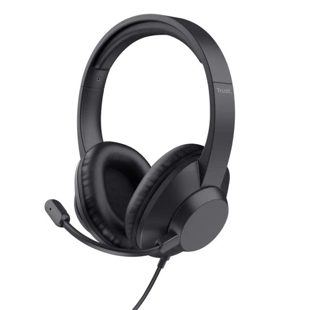 Trust Ayda Max Headset Wired Head-band Office/Call center Black