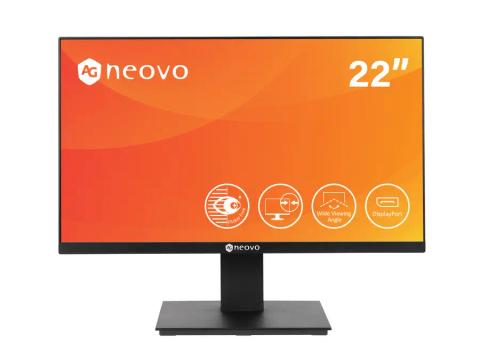 AG Neovo LA-2202 computer monitor 54.6 cm (21.5") 1920 x 1080 pixels Full HD LCD Black