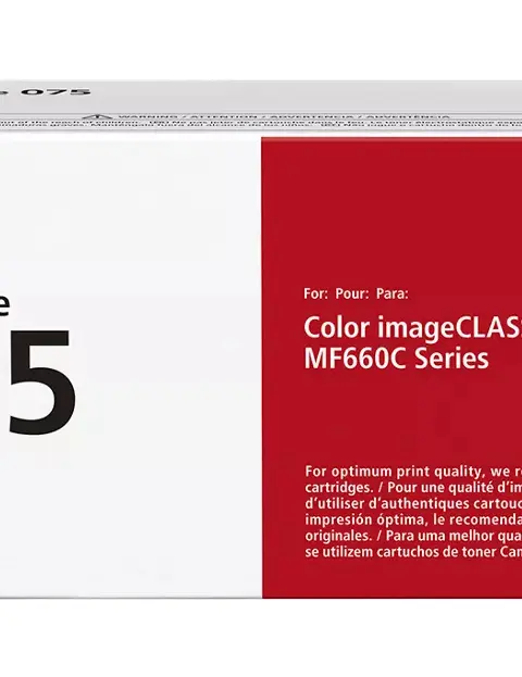 Canon 075 toner cartridge 1 pc(s) Original Black