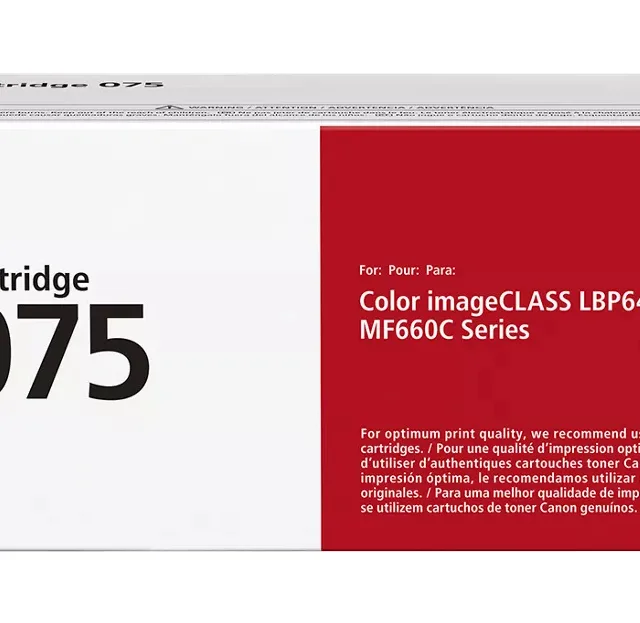 Canon 075 toner cartridge 1 pc(s) Original Black