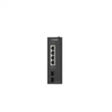 D-Link 6-Port Gigabit Industrial PoE+ Smart Managed Switch with 2 x SFP Ports
