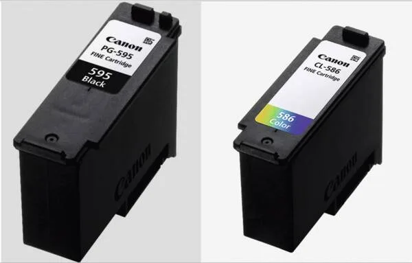 Canon PG595/CL586 PVP ink cartridge 2 pc(s) Original Black, Cyan, Magenta, Yellow