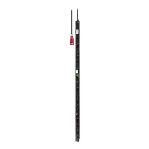 APC Easy Rack PDU, Switched Metered Outlet, 0U, 3 Phase, 22kW, 230V, 32A, (18) C13 and (6) C19 outlets, IEC60309 3P+N+PE inlet