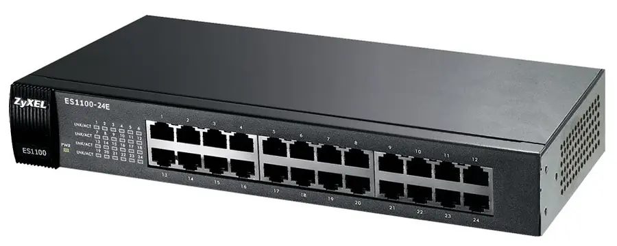 Zyxel ES1100-24E Unmanaged Black