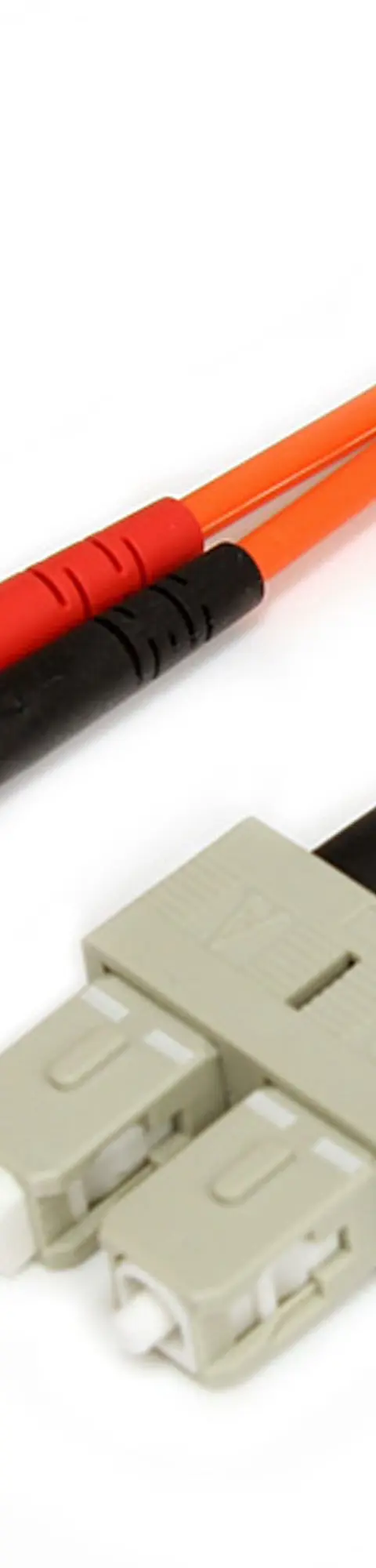 StarTech.com 2m Fiber Optic Cable - Multimode Duplex 62.5/125 LSZH Fiber Jumper Cord - LC/SC