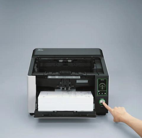 Ricoh fi-8820 ADF scanner 600 x 600 DPI A3 Black, Grey