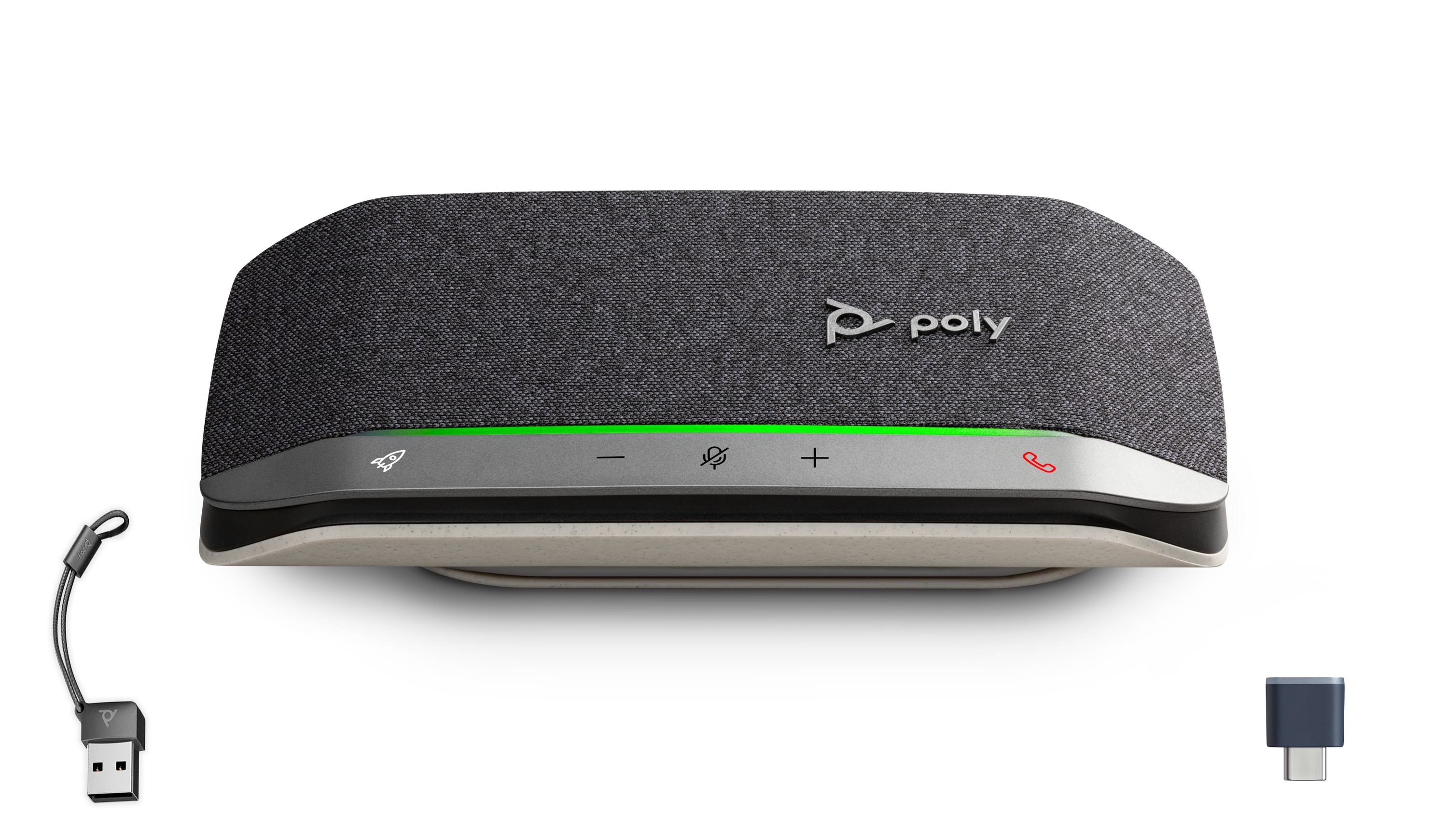 HP Poly Sync 20+ Speakerphone USB-C/A Adapter