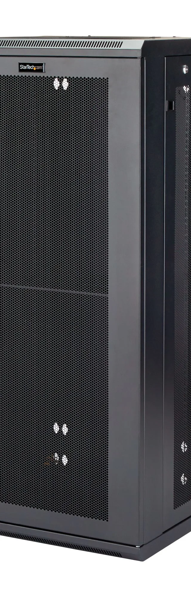StarTech.com 4-Post 26U Wall Mount Network Cabinet with 1U Shelf, 19" Hinged Wall-Mounted Server Rack for Data / AV / Electronics / Computer Equipment, Flexible Vented Rack Enclosure
