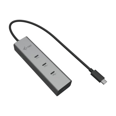 i-tec Metal USB-C Charging HUB 5port with USB-C video 8K + Power Delivery 85W