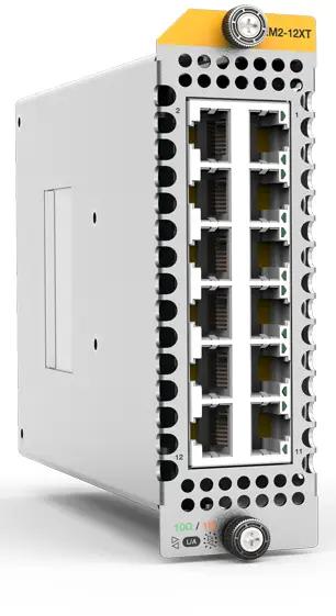 Allied Telesis AT-XEM2-12XT network switch module 10 Gigabit Ethernet