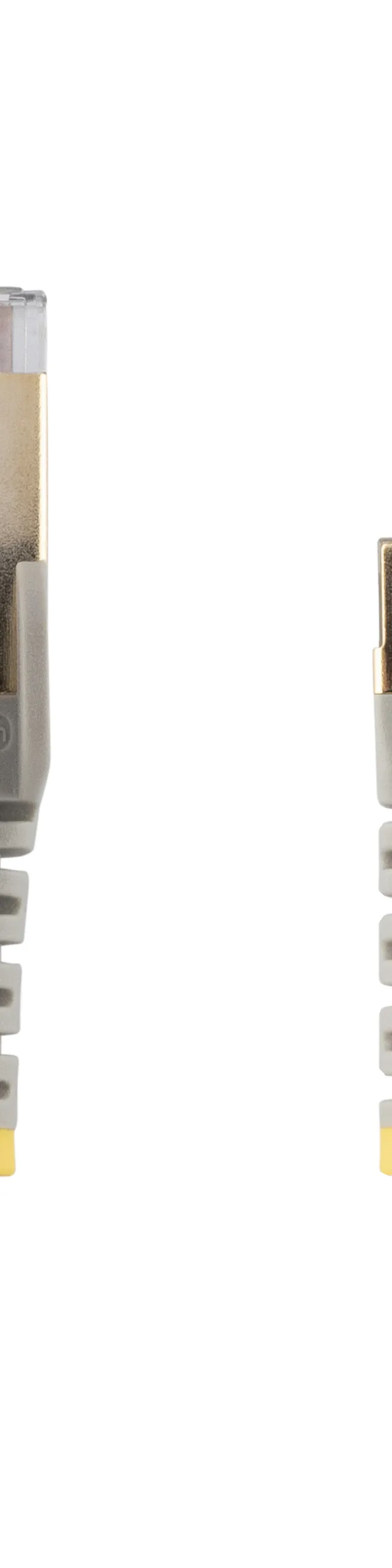 StarTech.com 0.50m CAT6a Ethernet Cable - 10 Gigabit Shielded Snagless RJ45 100W PoE Patch Cord - 10GbE STP Network Cable w/Strain Relief - Grey Individually Tested/Wiring is UL Certified/TIA