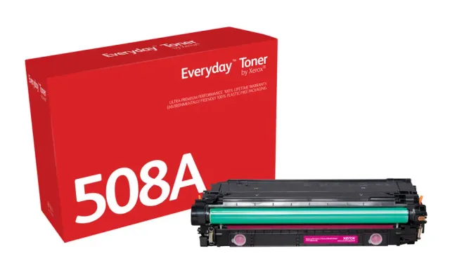 Everyday™ Magenta Toner by Xerox compatible with HP 508A (CF363A), Standard capacity