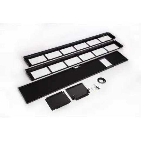 APC Containment Adapter for Easy Cooling Row CW, Front, 42U, Black, 300mm wide