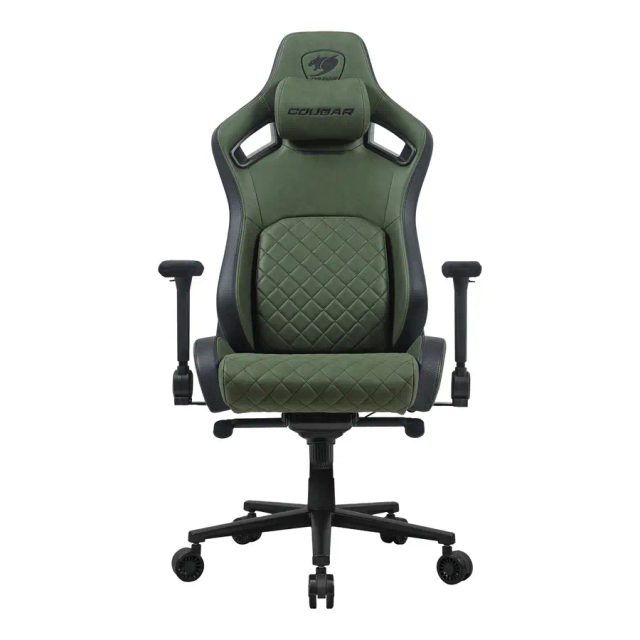 COUGAR DEFENSOR S ARMY GREEN F Universal gaming chair Upholstered seat