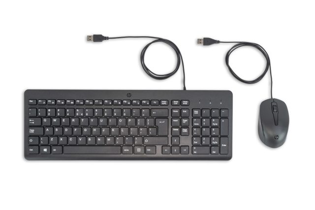 HP 150 Wired Mouse and Keyboard