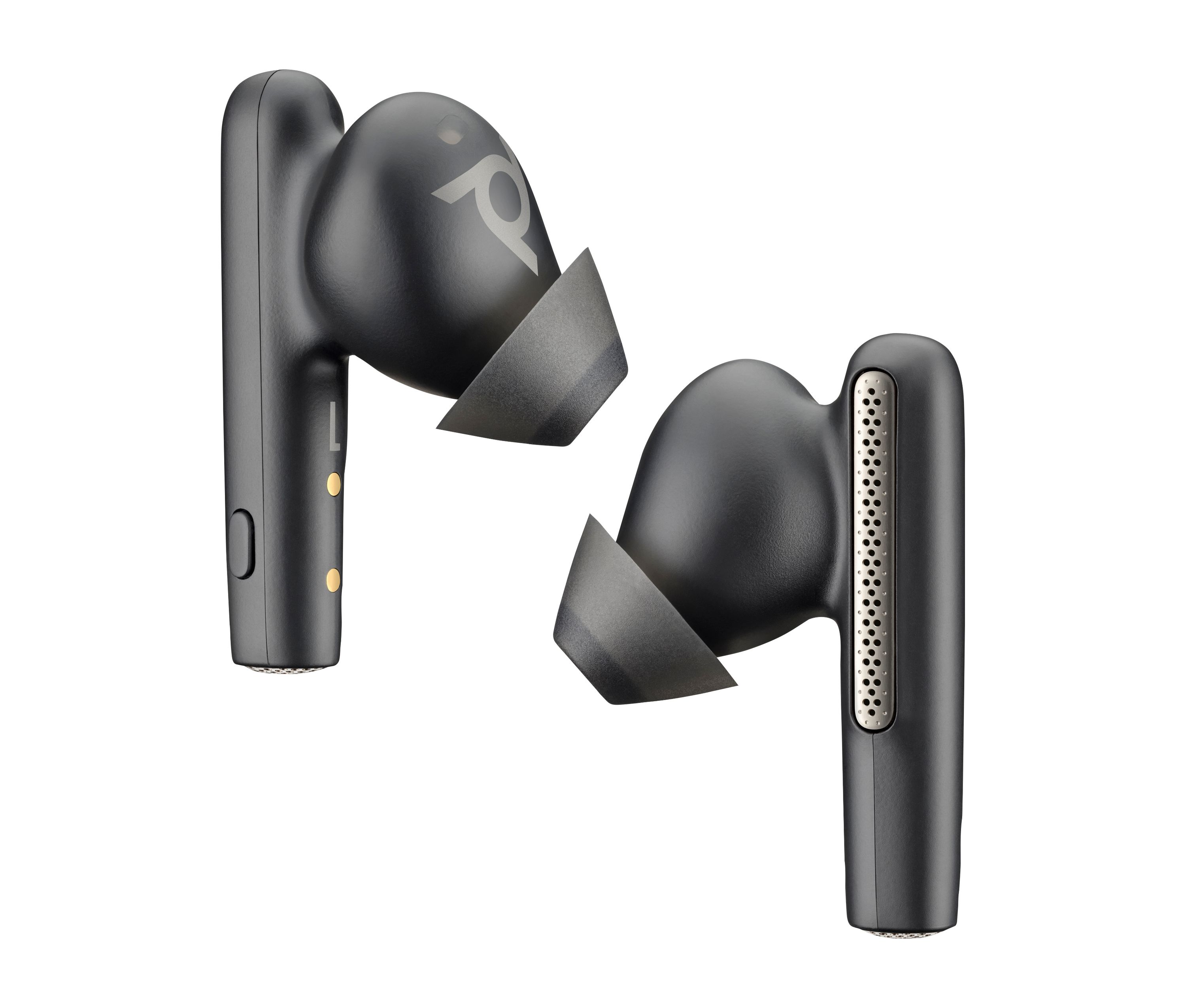 HP Poly Voyager Free 60/60+ Black Earbuds (2 Pieces)