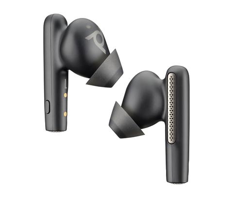 HP Poly Voyager Free 60/60+ Black Earbuds (2 Pieces)