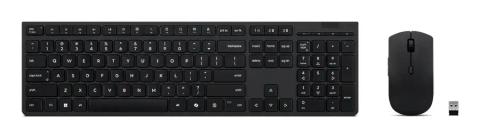 Lenovo 4X31R64328 keyboard Mouse included Office RF Wireless + Bluetooth German Black