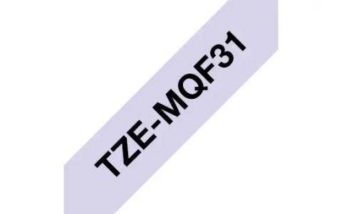 Brother TZE-MQF31 label-making tape Black