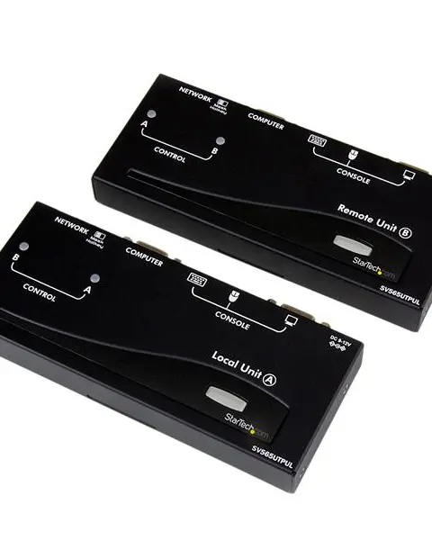 StarTech.com Long Range USB VGA KVM Console Extender over Cat5 UTP - 1000 ft
