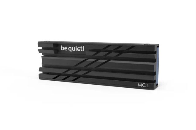 be quiet! MC1 Solid-state drive Heatsink/Radiator Black 1 pc(s)