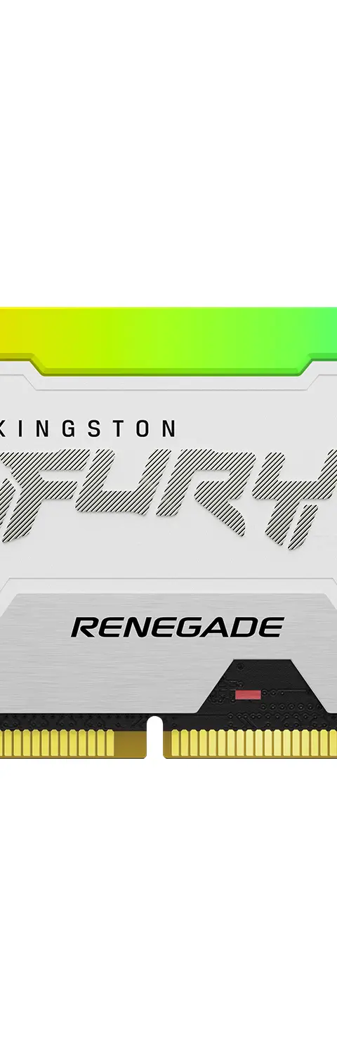 Kingston Technology FURY 24GB 8000MT/s DDR5 CL38 DIMM Renegade RGB White