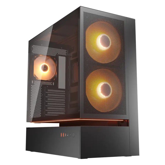 COUGAR Midi Tower Case, CFV235, ARGB, Mesh, Black