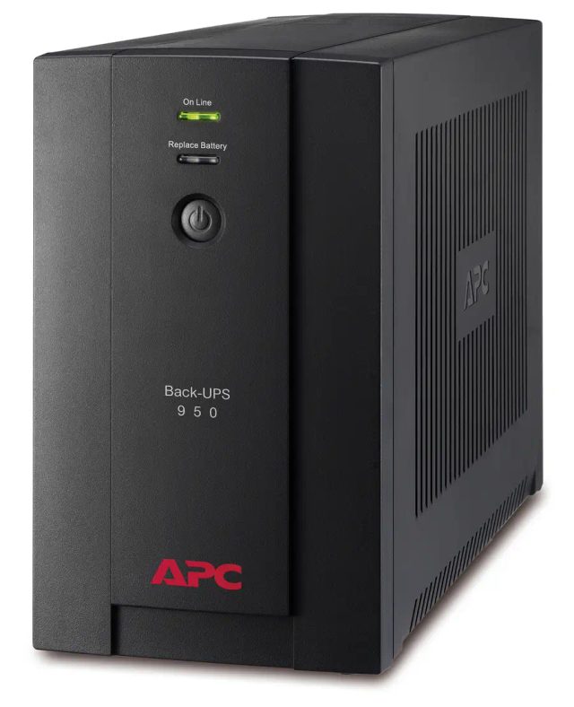 APC Back-UPS uninterruptible power supply (UPS) Line-Interactive 0.95 kVA 480 W