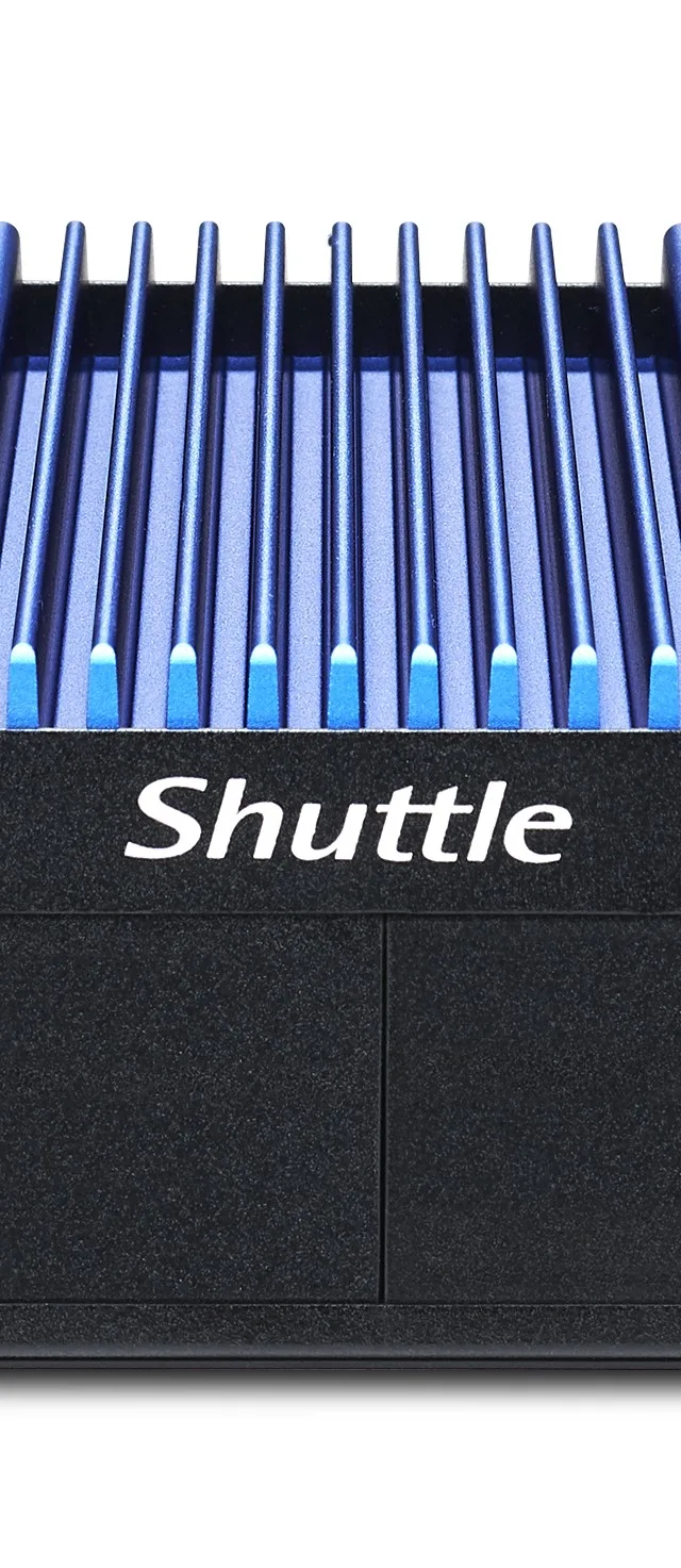 Shuttle BPCAL02-i3 industrial Box-PC, Core i3-1215U , 2x SO-DIMM, 2x LAN, 1x COM, 1xHDMI,4x USB, fanless, 24/7 permanent operation