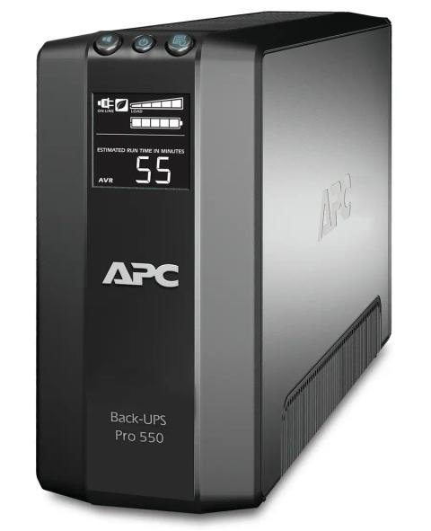 APC Back-UPS Pro uninterruptible power supply (UPS) Line-Interactive 0.55 kVA 330 W 6 AC outlet(s)