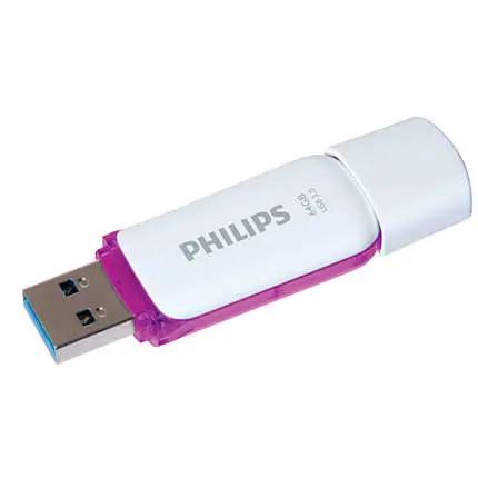 Philips FM64FD75B USB flash drive 64 GB USB Type-A 3.2 Gen 1 (3.1 Gen 1) Purple, White