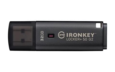 Kingston Technology IronKey 32GB Locker Plus 50 G2, FIPS 197, AES-256