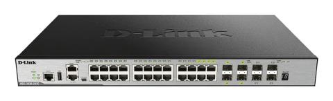 D-Link DGS-3630-28PC/SI/E network switch Managed L3 Gigabit Ethernet (10/100/1000) Power over Ethernet (PoE) Black, Grey